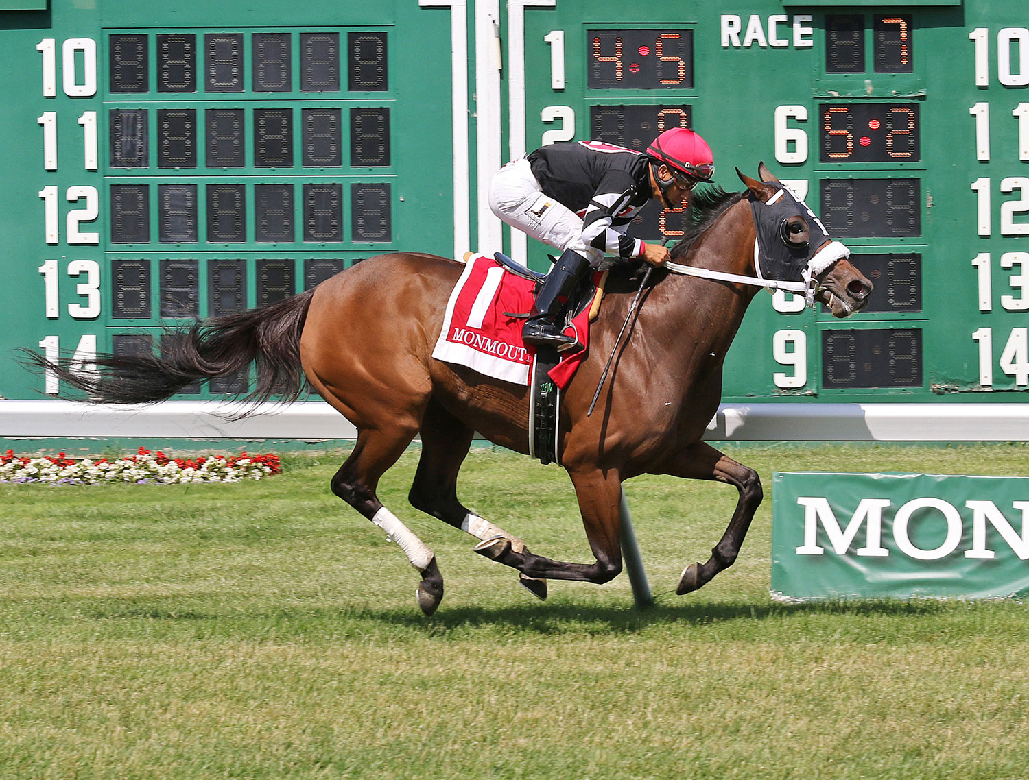 Speaking back for repeat try in New Jersey Breeders' Handicap